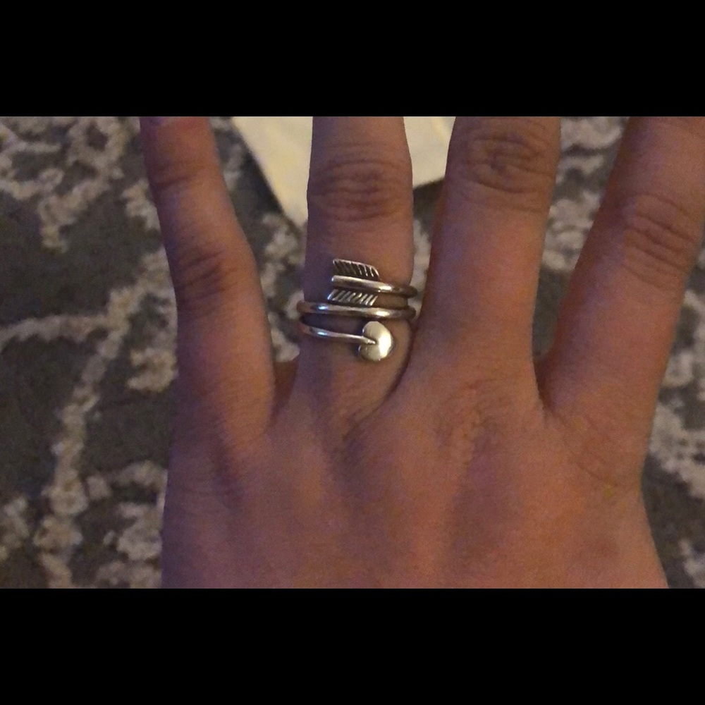 James Avery Heart & Arrow Ring, Size 6